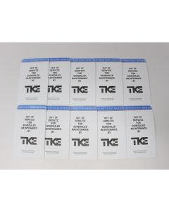 SCHEDULED MAINT PADS PACKAGE OF 10