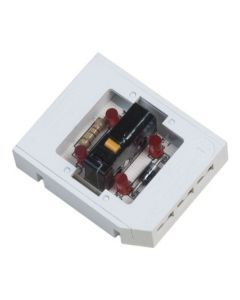 CONTACT AURORA PUSHBUTTON 6 VOLT RED LED SCREW TERMINAL 297BY7