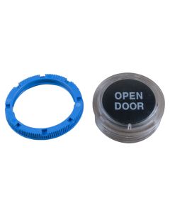 PUSHBUTTON THIN MARKED "DOOR OPEN" 680BL006