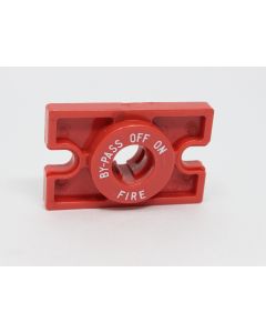 HALL FIRE SERVICE KEY CORE RED OFF-ON 12 TO 1 FIRE 6 BYPASS 9 117561