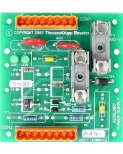 PCB AUXILIARY POWER SUPPLY BOARD 24 VDC GRP 6300KC2