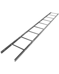 PIT LADDER KIT WITH BRACKETS AND HARDWARE 12" INSIDE X 108" LONG 6504AA2