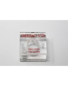*** OBX WHEN 0 ***  ACRYLIC COVER FOR THE EMERGENCY STOP BUTTON