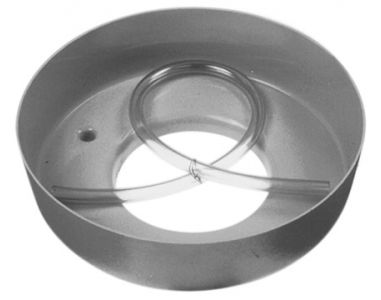 DRIP PAN ASSEMBLY WITH 18.00 PLASTIC TUBE 3.885" X 8.00" X 2.00" IVO 3S 123841
