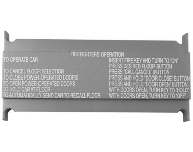 "FIRE FIGHTERS OPERATION INSTRUCTIONS . . ." 5" SPACER 131AW2