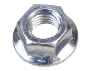 HEX FLANGE NUT SERRATED BEARING SURFACE ZINC PLATED HIGH STRENGTH STEEL BAG OF 50 393DF1